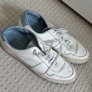 Common Projects White and Gray Men's Sneakers